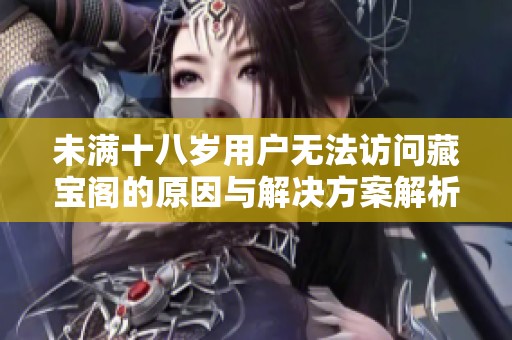 未满十八岁用户无法访问藏宝阁的原因与解决方案解析