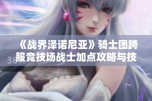 《战界泽诺尼亚》骑士团跨服竞技场战士加点攻略与技巧揭秘