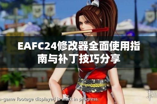 EAFC24修改器全面使用指南与补丁技巧分享