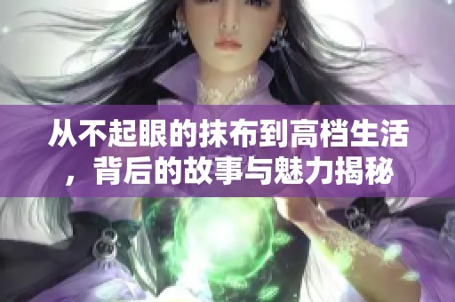 从不起眼的抹布到高档生活，背后的故事与魅力揭秘