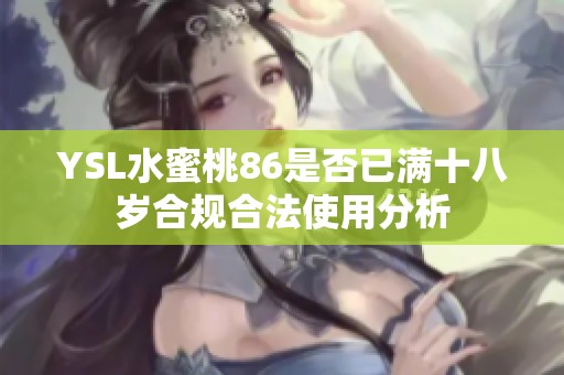 YSL水蜜桃86是否已满十八岁合规合法使用分析